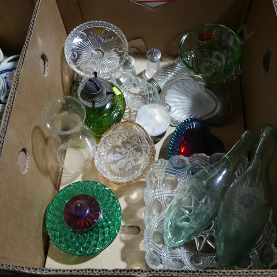 Coloured glassware