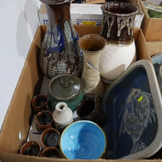 NZ pottery etc