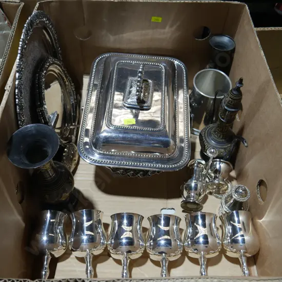 Silver plated ware
