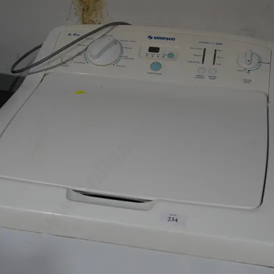 Simpson 6kg washing machine