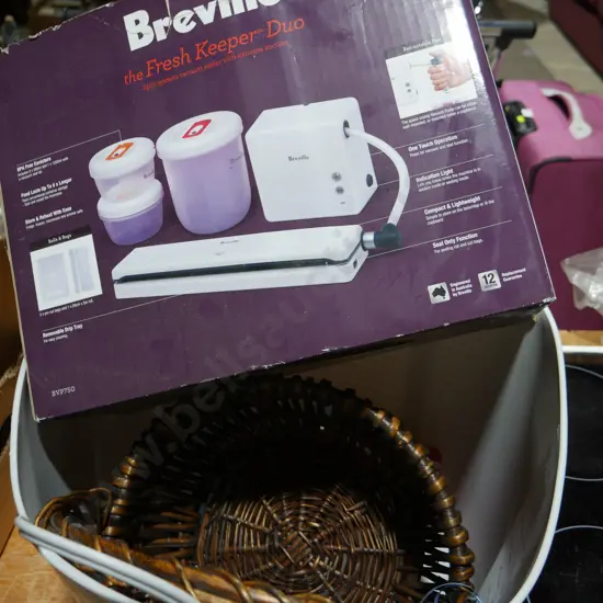 Cane basket , fresh keeper