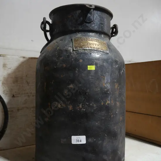 Ashburton dairy co tin