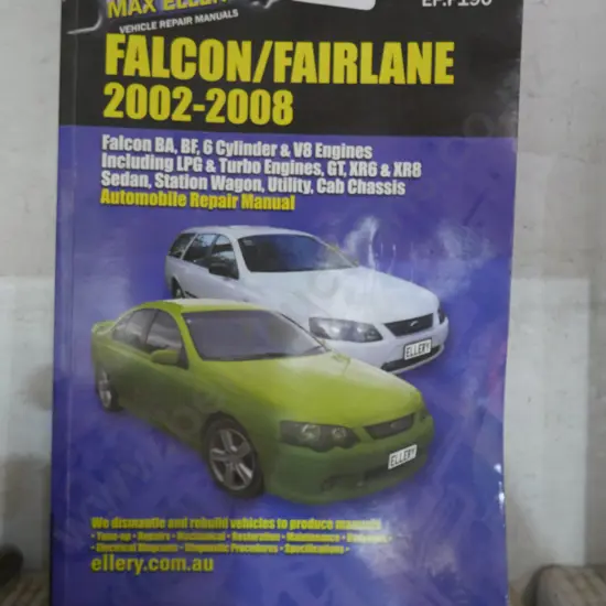 Falcon Fairlane 2002-2008 repair manual