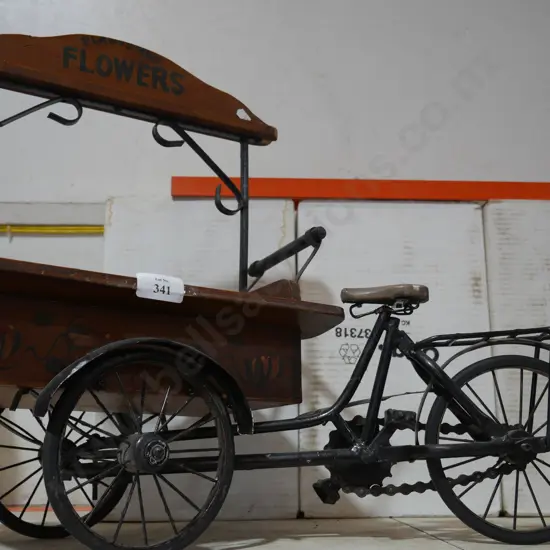 Bicycle flower display