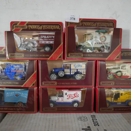 8  Matchbox yesteryear models