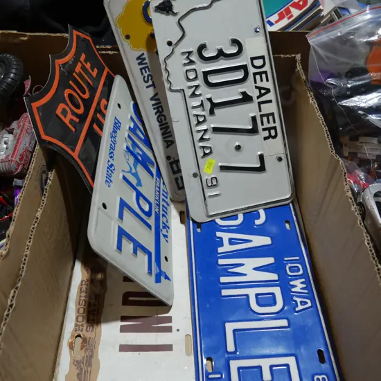 Number plates