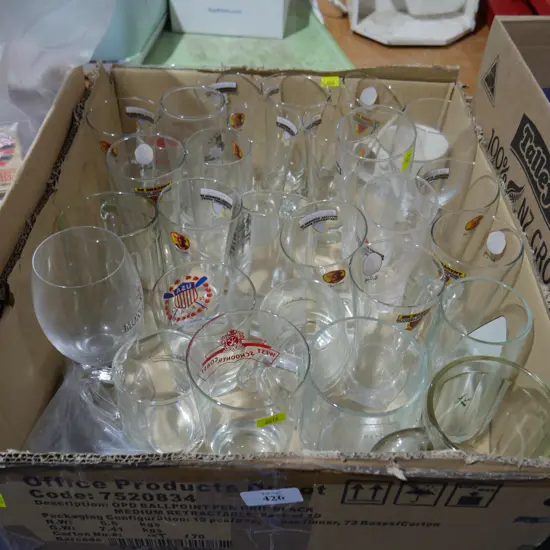 Beer glasses