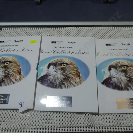 3 x Phone card, banknote collectors sets