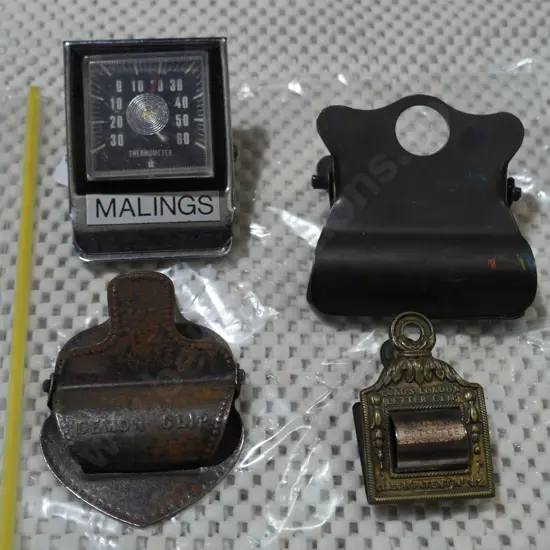 Vintage bulldog clips