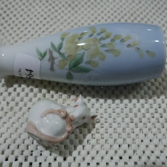 Bing & Grondahl mouse and vase