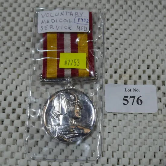 Voluntary medical service medal