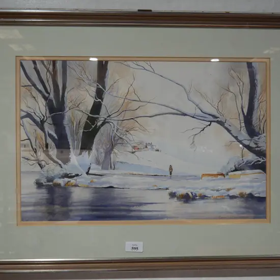 Colin Machan ? Watercolour