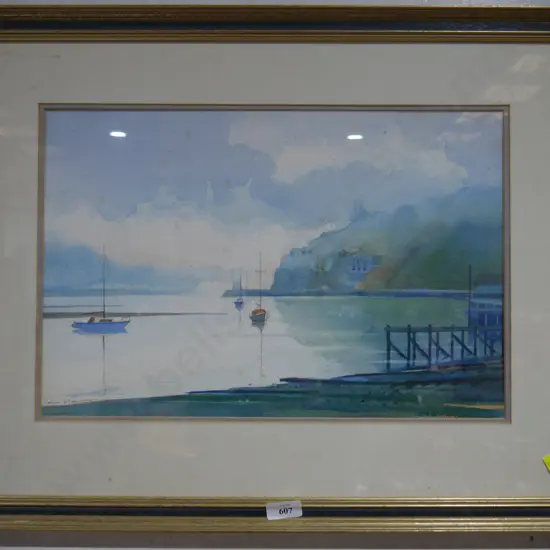 Framed Colin Mclaren painting