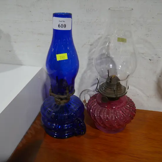 2 colourful Kero lamps