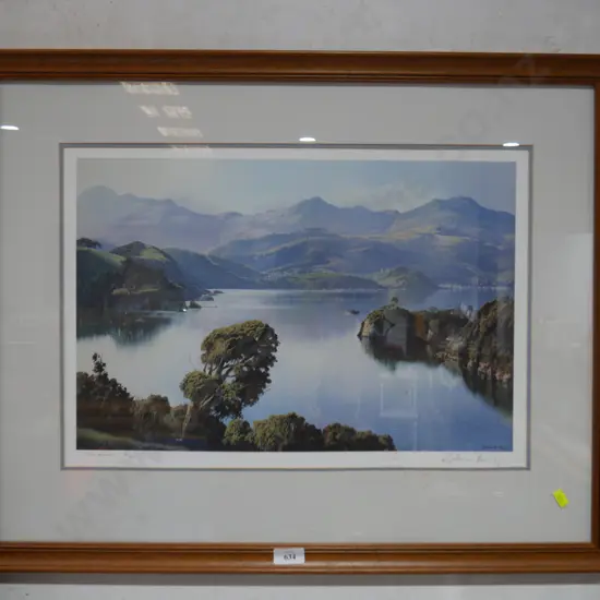 limited edition print, Graeme Brinsley, Dunedin 41/450