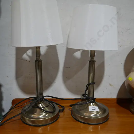 Pair of table lamps