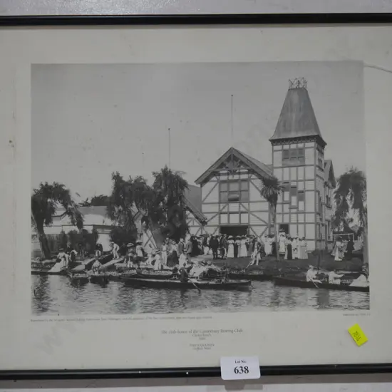 Vintage Canterbury Rowing club picture
