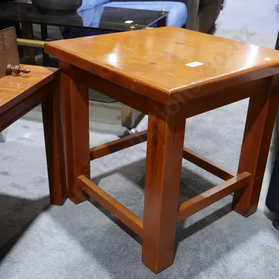Small side table & bar stool