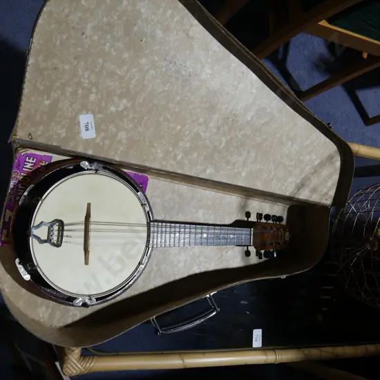 Cased Banjo Mandoline