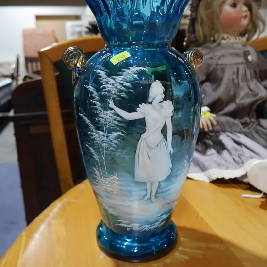 Mary Gregory vase