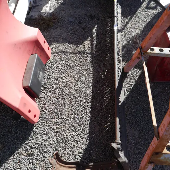 Cast iron fire surround