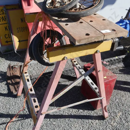Workmate bench etc