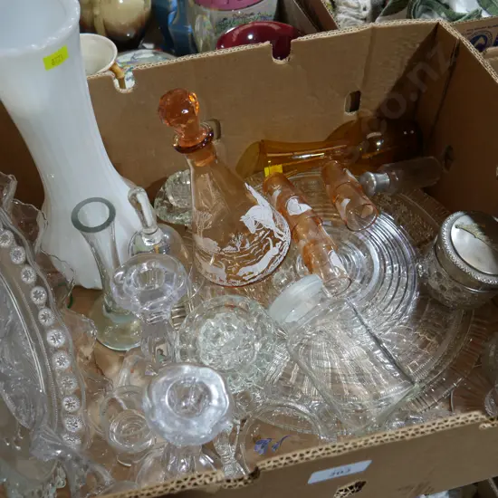 Glassware etc
