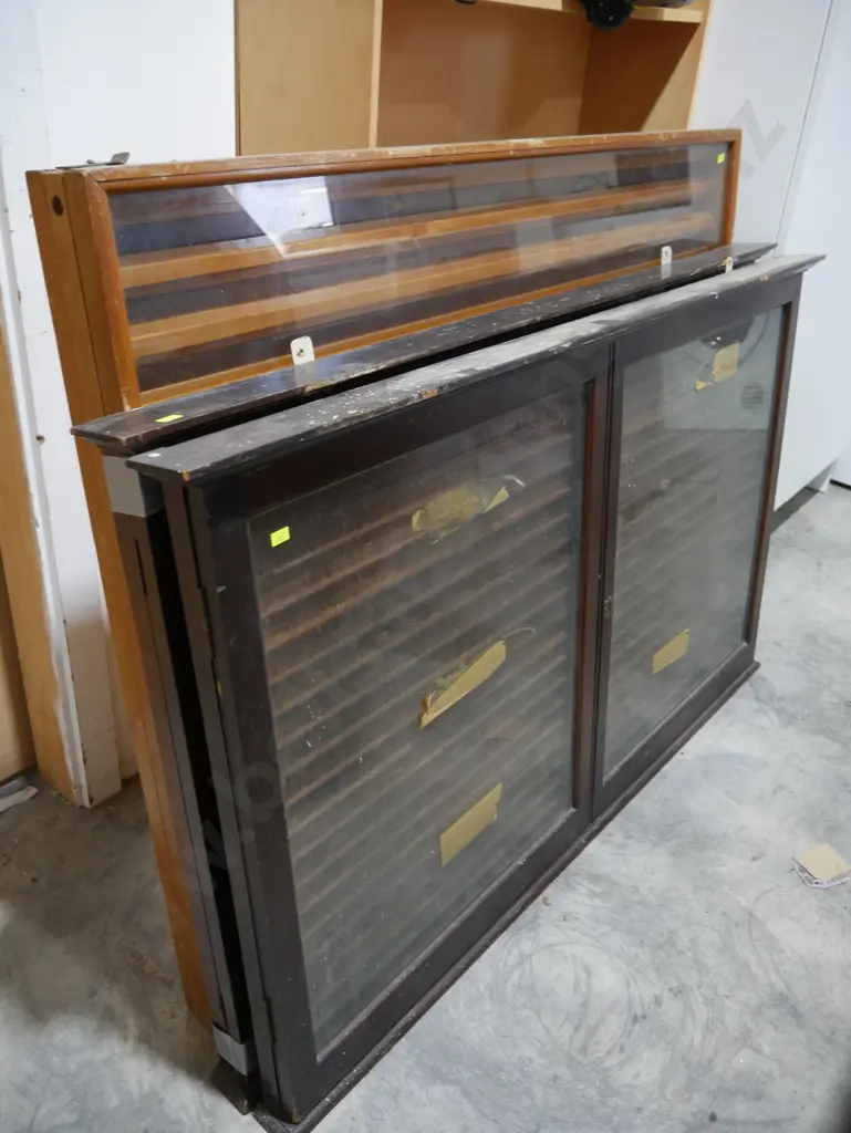 3 wall display cabinets Image 1++