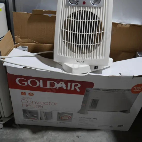 2 goldair heaters