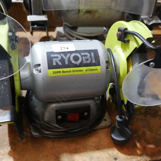 Ryobi bench grinder