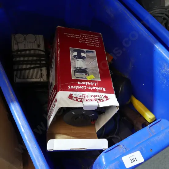 Power tools, lantern etc