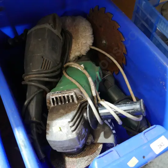 Assorted power tools