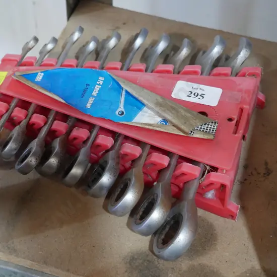 10 piece ratchet spanner