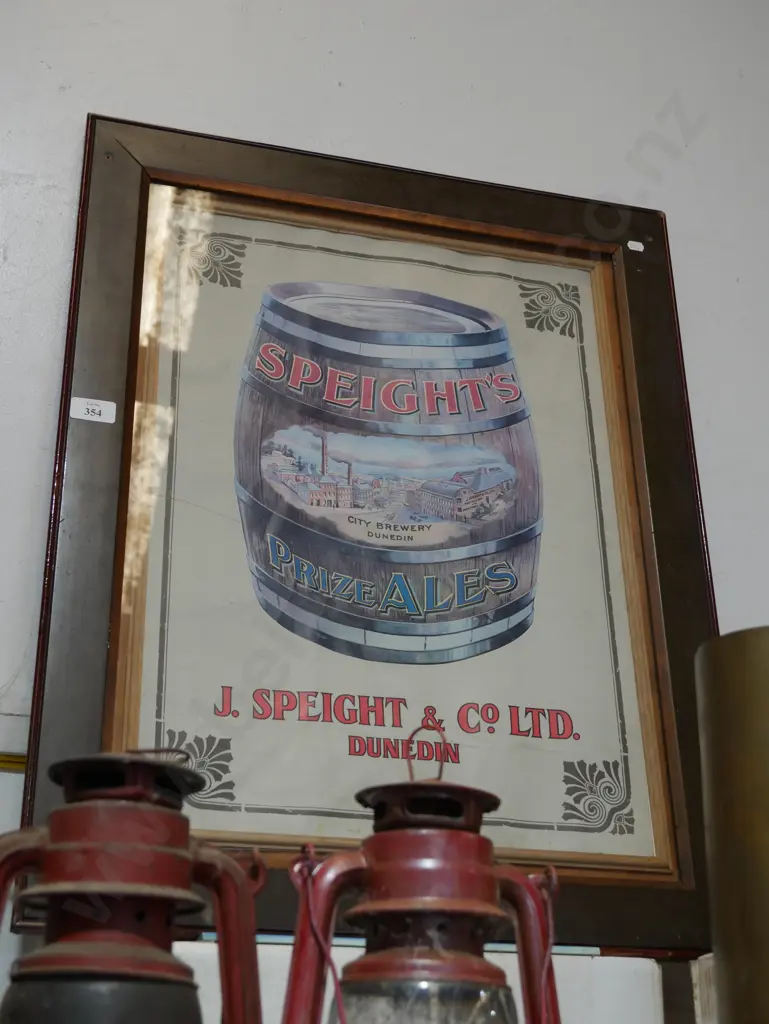 Framed Speights artwork Image 1++