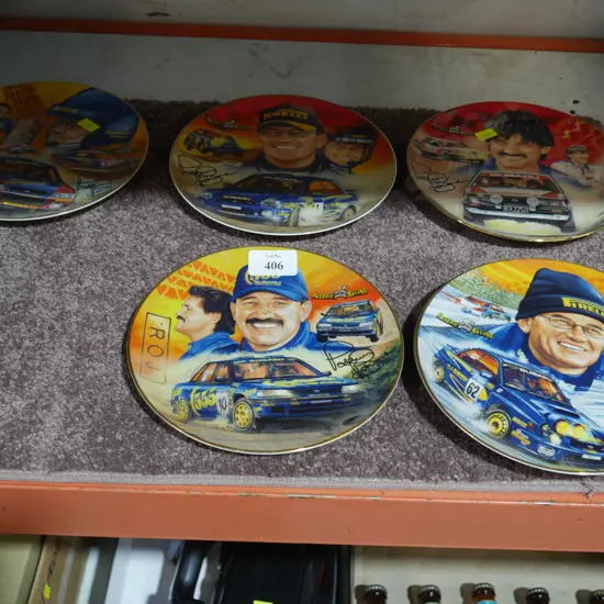 6 Possum bourne - a racing legend plates