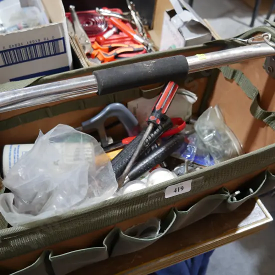 Tool bag and contents