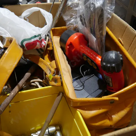 Box of tool sundries