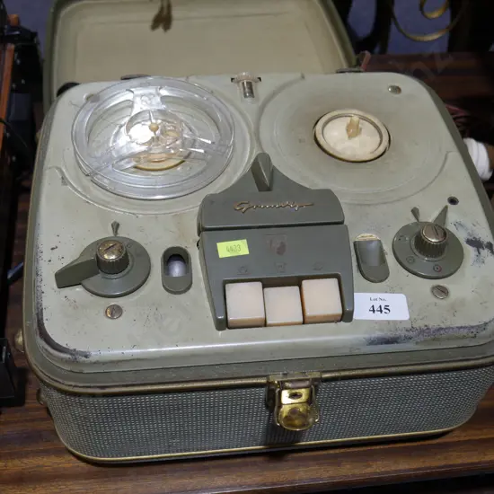 Grundig reel tape recorder