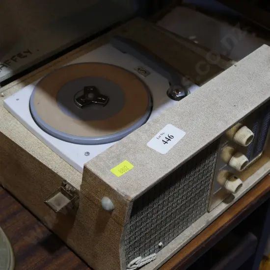 Portable record player