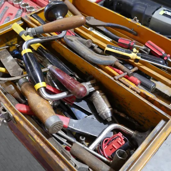 Tool box and contents