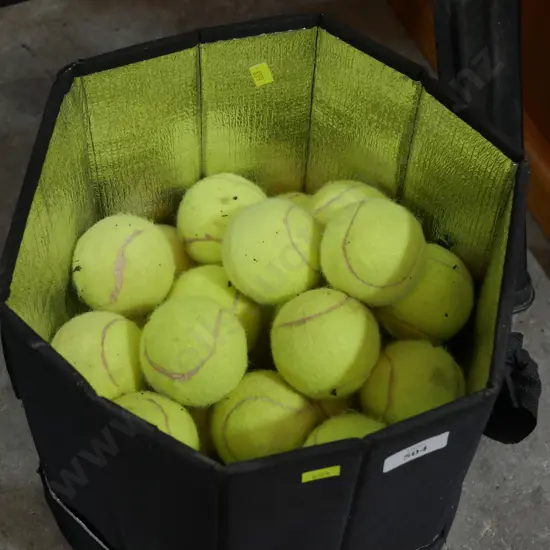 Bag of tennis balls