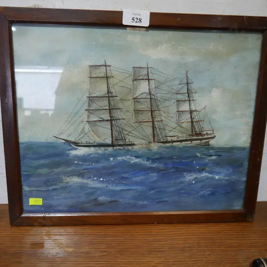 Sailing ship artwork