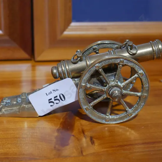 Brass cannon