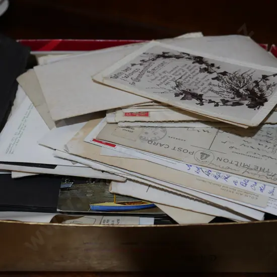 Postcards, vintage photos