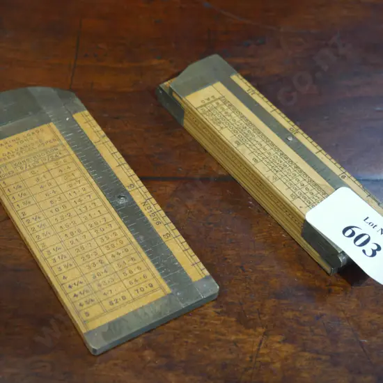 1 foot boxwood rule & guage