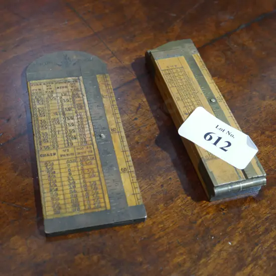 1 foot boxwood rule & guage