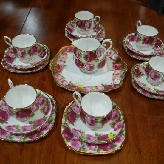 Royal Albert Old English Rose china