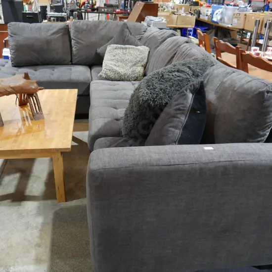 Large corner lounge suite