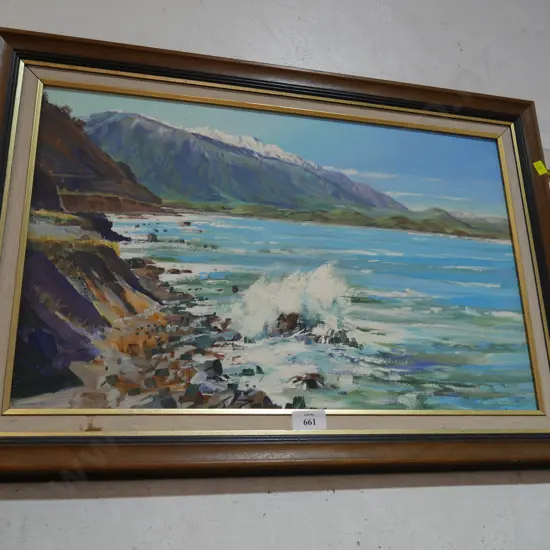 Framed Pickworth oil