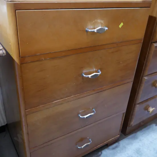4 draw set of drawers